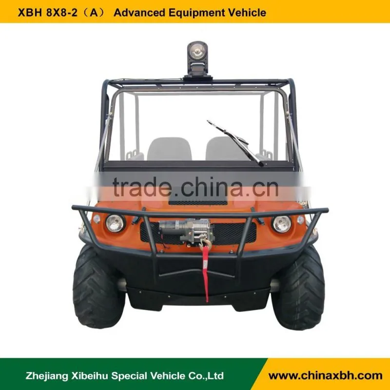 XBH 8X8-2(A) High-end Advanced Equipment Vehicle with GPS HID Search Light multifunctional rescue Roving vehicle ATV
