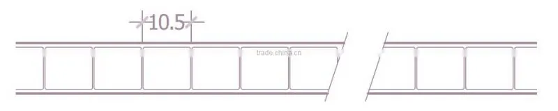 Greenhouse Rooginhg PC Sheet,Polycarbonate Sheets,Hollow Polycarbonate Sheet