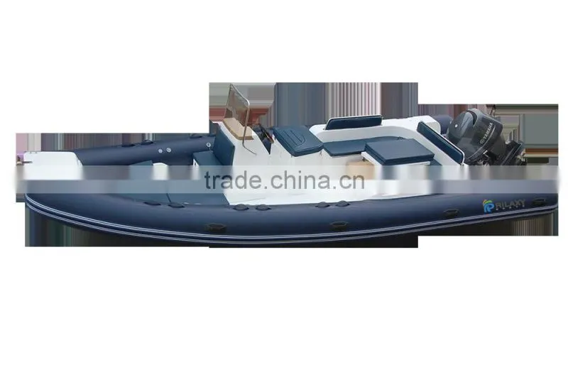 Rilaxy 7.0m 23ft sun bathing wide semi rigid inflatable boat RIB700