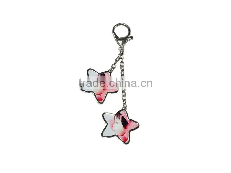 Four Circles Sublimation Bag Hanging Chain