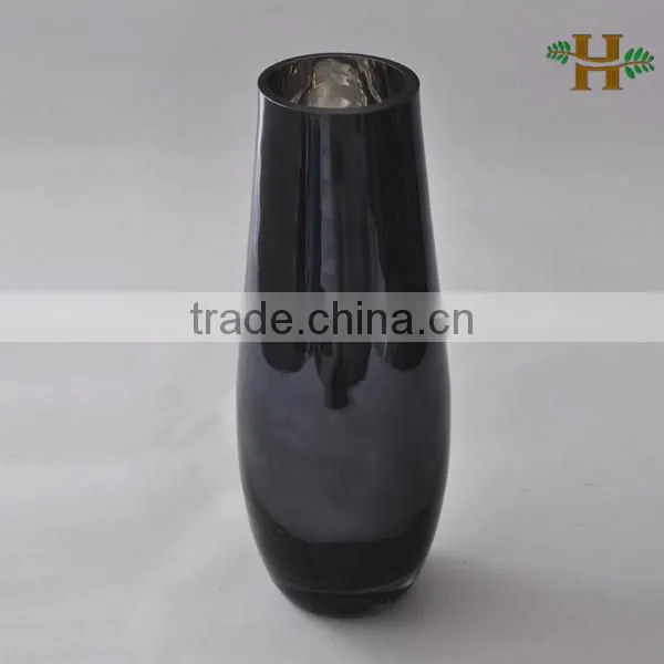silver glass vases