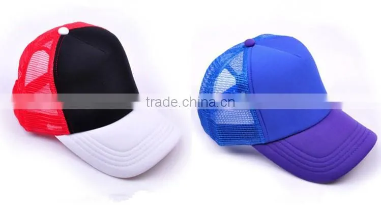 blank logo baseball hat/low cut baseball hats