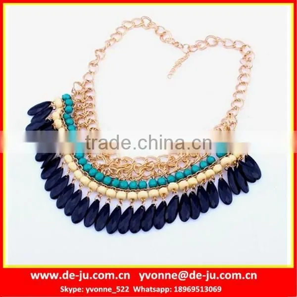 Handmade Beaded Collar Necklace