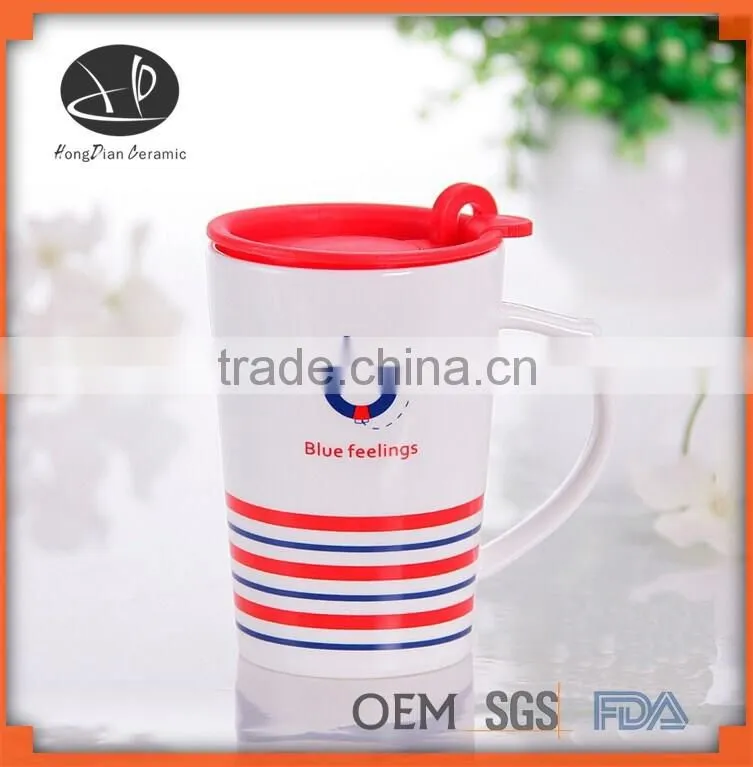 drinkware type coffee mug gift,coffee cup,cup with lid,ceramic travel mug,ceramic mug with silicone lid