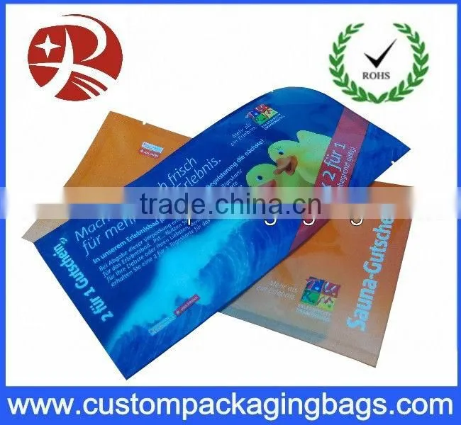 2016 Custom Printed Wet Tissue Wipes Packaging Bag
