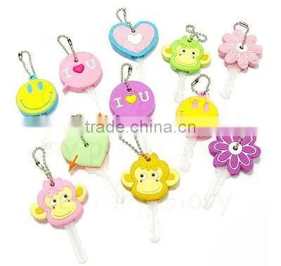 Custom 3D Soft PVC Key Cover /Key Cap