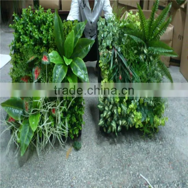 indoor plant wall artificial panel faux hanging wall fake grass wall paneling