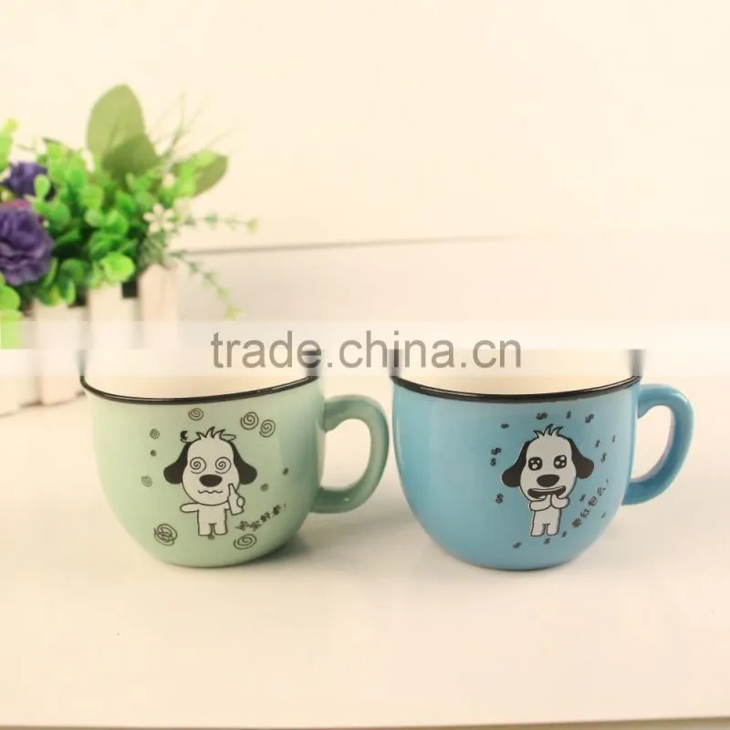 2017 new gift ceramic specialized coffee mug for new year