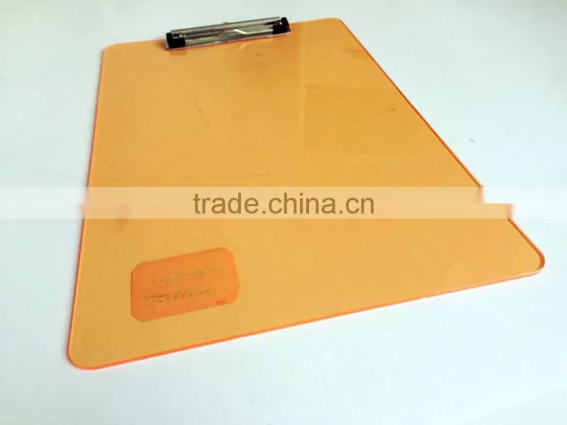 Sales promotion good quality custom design oem plastic clipboard with nice printing