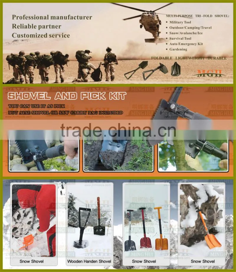 munitions portable pickaxe shovel
