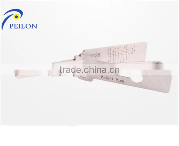 Auto Locksmith Tools LISHI NE38 2-in-1 Auto Pick and Decoder For Honda Ford Locksmith Tools