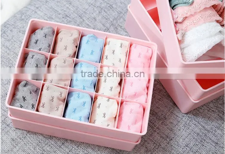 1 layer 15 apartment cheap plastic storage box for clothing/layer plastic storage box/high quality plastic storage box
