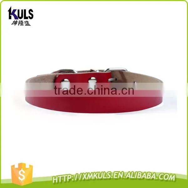 Pet accessories wholesale dog collar with 2 differrent belt