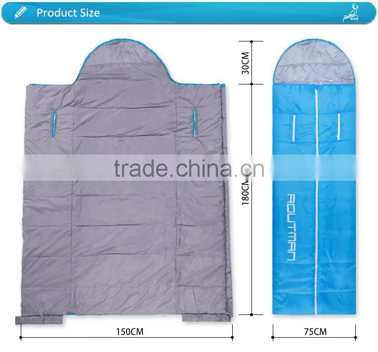 Three Season Minion Sleeping Bag Wearable Sleeping Bag