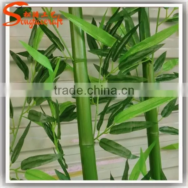 Alibaba China Newest Ourdoor Decorative Artificial Green Bamboo Poles Wholesale