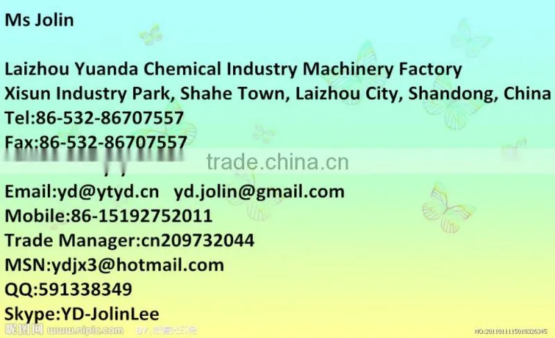 Three Head Multifunctional Mixing Tank for Paint/Liquid Detergent/Soap