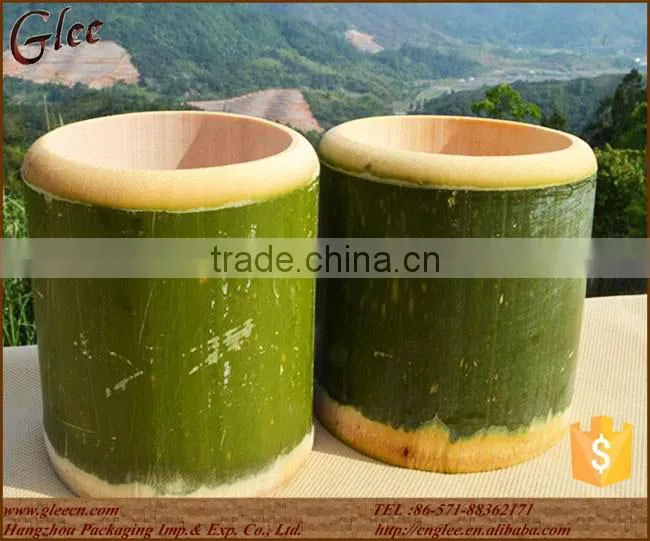 Promotion fresh bamboo cook mug/large size bamboo cup