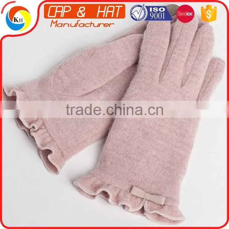 2015 Imprint Logo Magic Unisex Winter Knit Stretch Touch Screen Gloves,Screen Touch Gloves ----Top