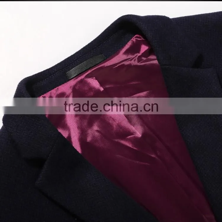 2016 mens coat pant designs wedding suit slim cut wool business suit