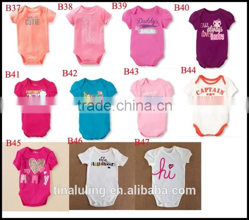 tinaluling Unisex new born baby clothing girls clothing baby bodysuits