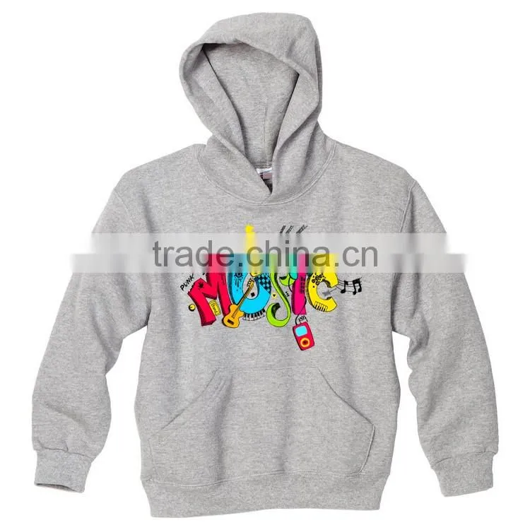 Sweatshirt With Hood Wholesale Custom Design Printed Kid Fashion Hoody