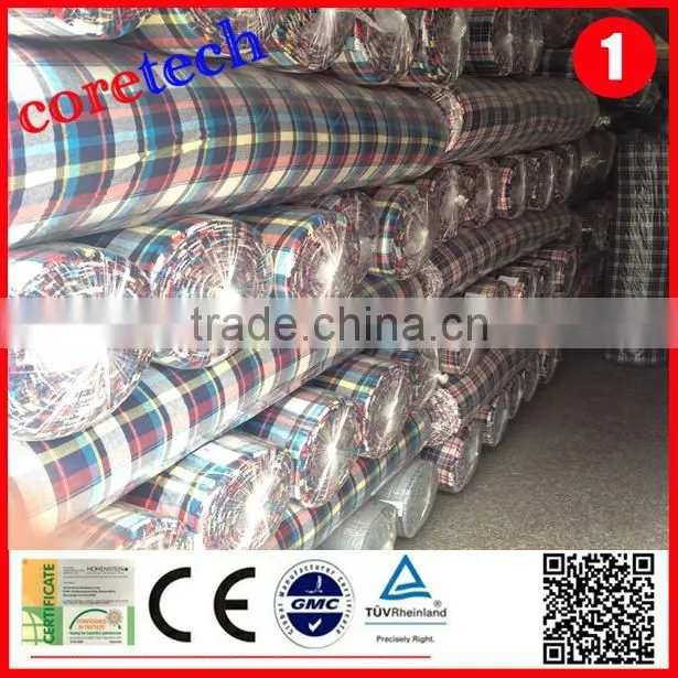 Hot sale comfortable cheap yarn dyed fabric stock factory