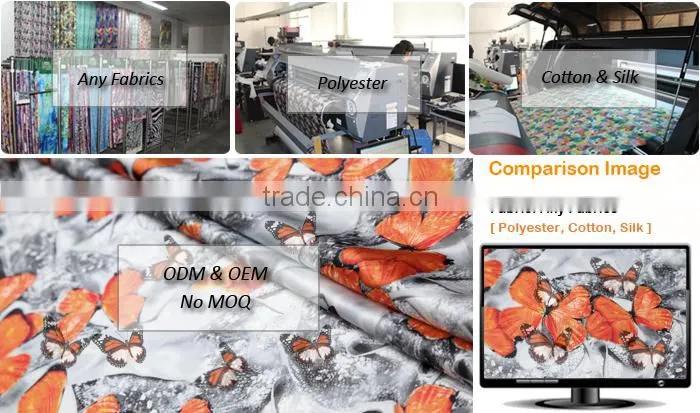 No MOQ Any Fabric Digital Printing