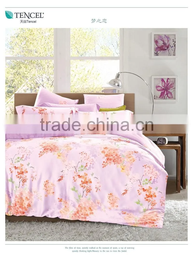 100% luxuriousTencel Printed Bedding Set