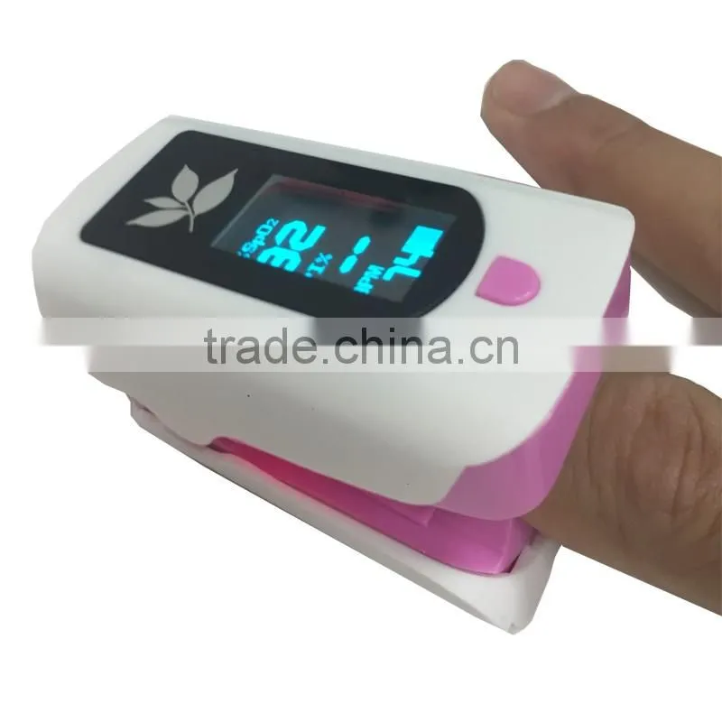 Hospital Alarm System Fingertip Pulse Oximeter PR PI SPO2 Data Show