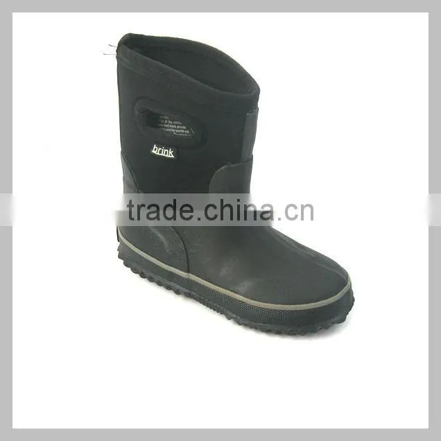5mm neoprene girls' rain boots