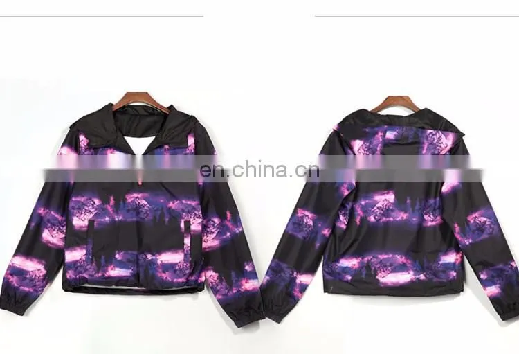 116171003 Long Sleeve Flower Color Sauna Top
