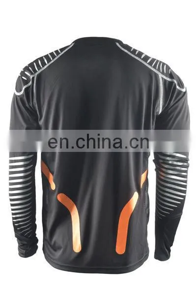 Long sleeve polyester dry fit sport shirt