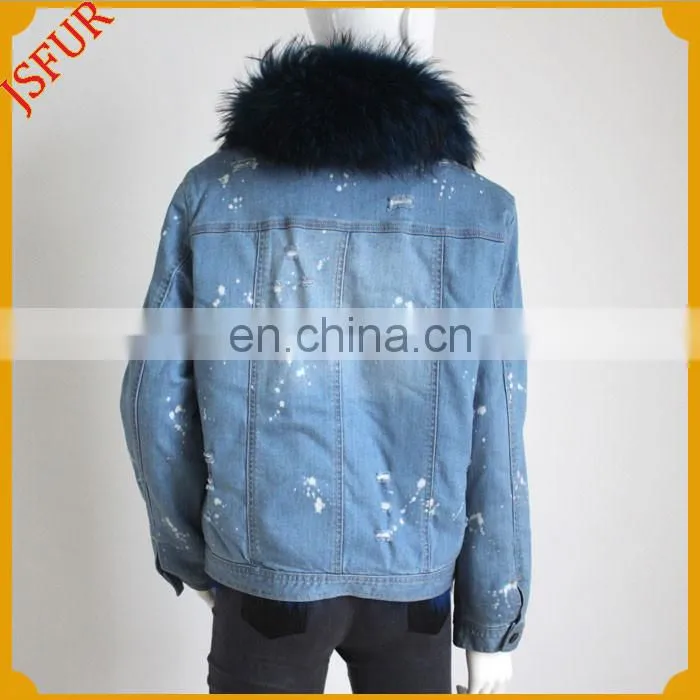 Wholesale From China Raccoon Fur Collar Jacket Design Parka