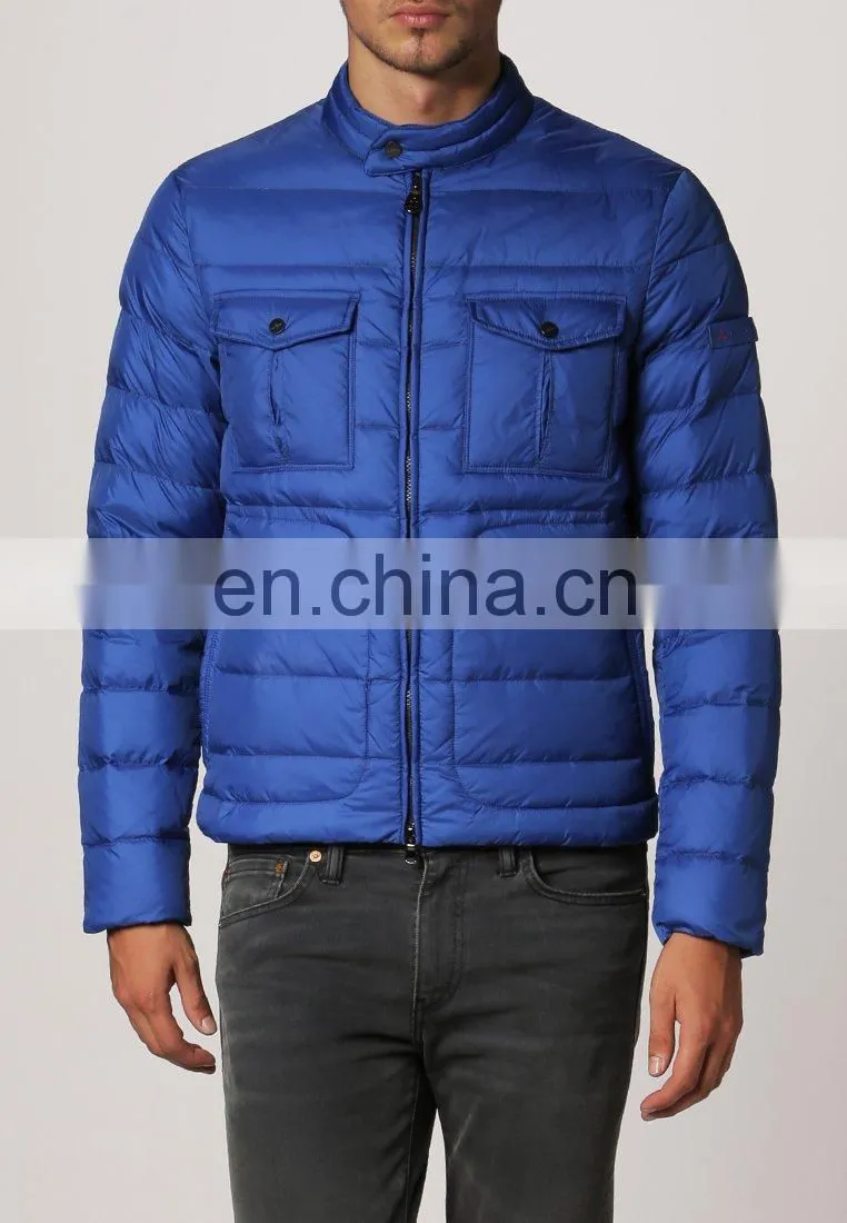 fashion artificial padded jacket for man