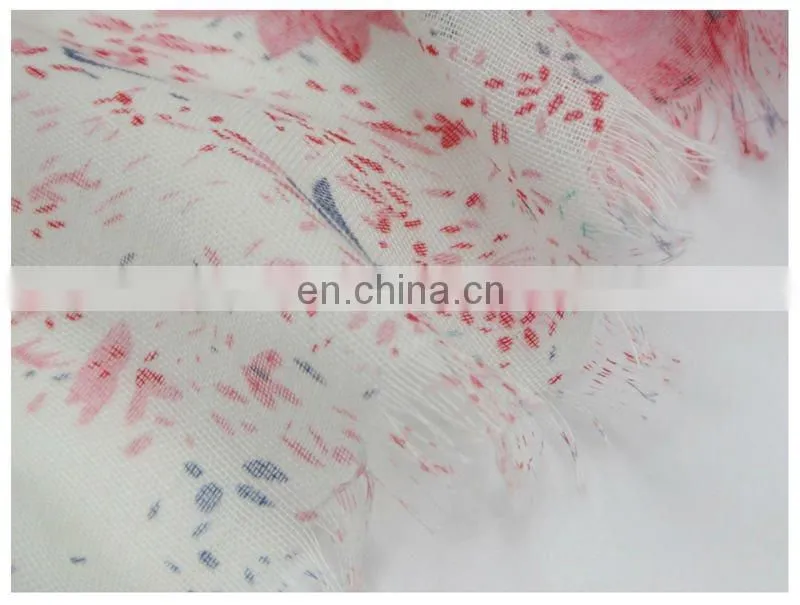 flower print scarves for fall 2012