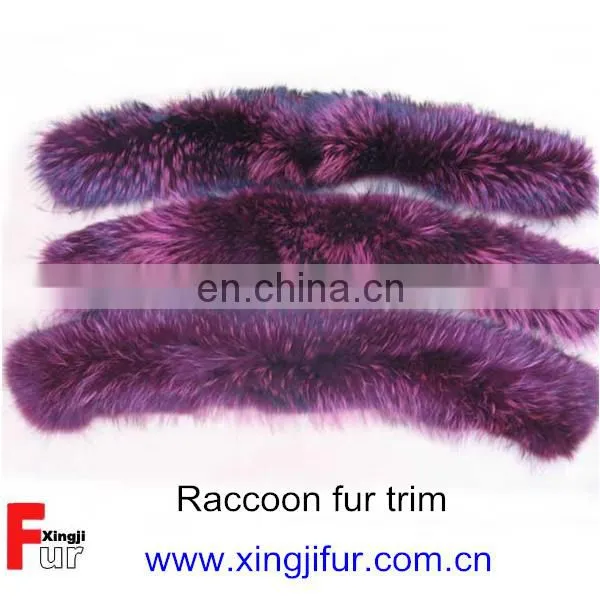 Top quality Raccoon fur collar