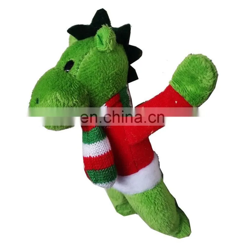 Promotional Soft Stuffed Plush Christmas Snowman Fridge Magnet Toys