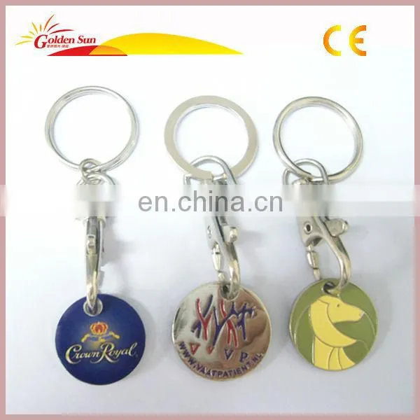 Hot Selling Plain Leather Keychain