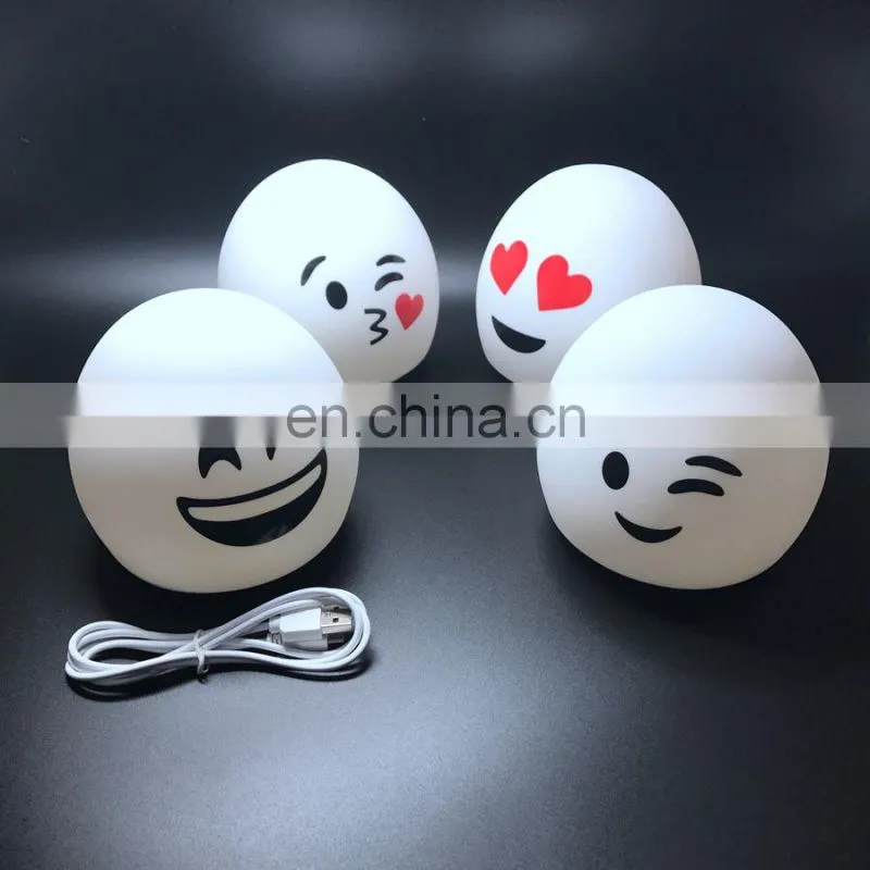 Smart USB creative sensor silicone soft silicone led lamp