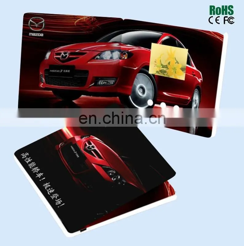 A4 Lofty customizd company annual advertise LCD greeting card