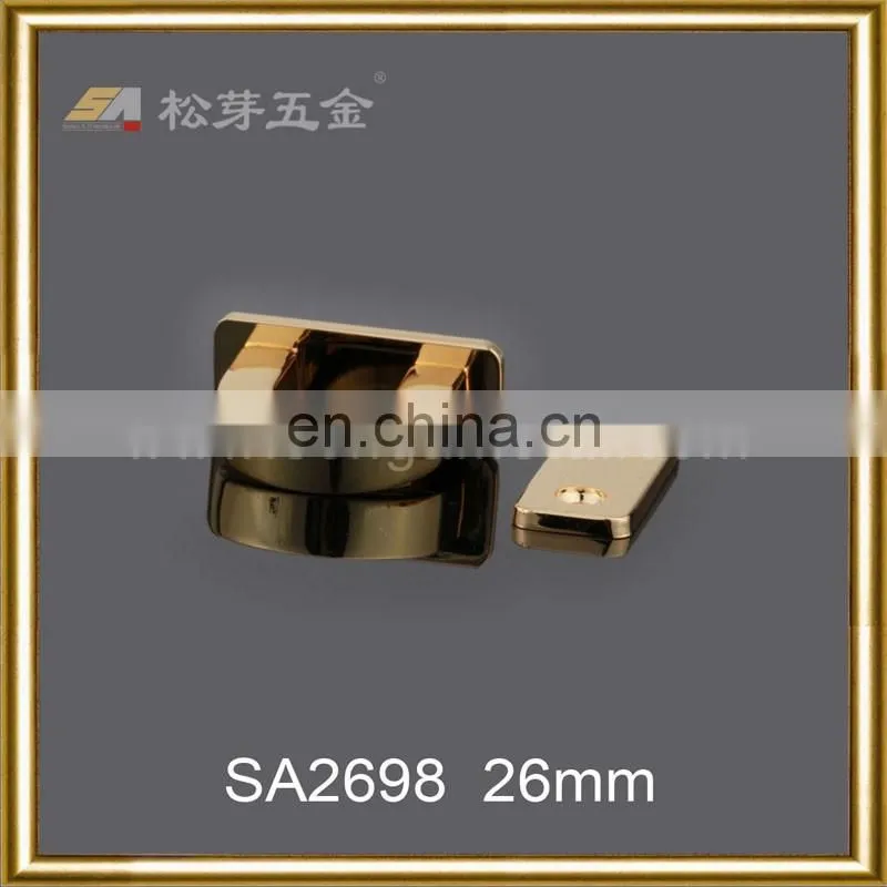luxurious luggage parts for suitcases metal bag arch buckle