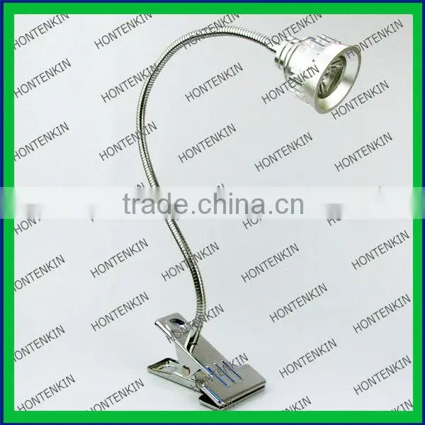 Aluminium flexible gooseneck bedside wall mount led light