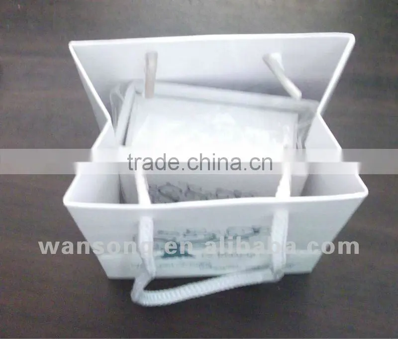 eco friendly custom printed cost production paper bag