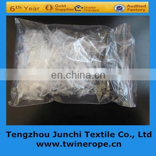 natural pp fiber monofilament for cement