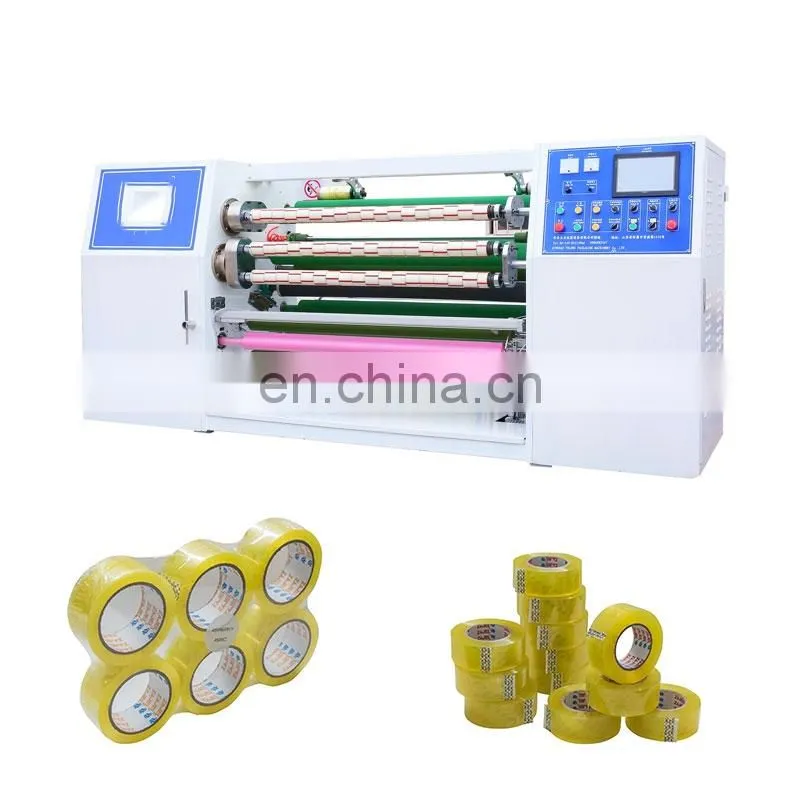 Automatic BOPP Tape Slitting Rewinding Machine
