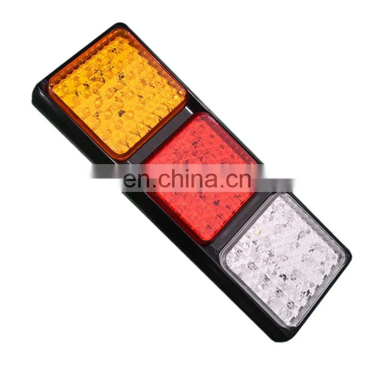 Waterproof 12 Volt 24 LED Trailer Truck Trailer Van Combination Tail Light