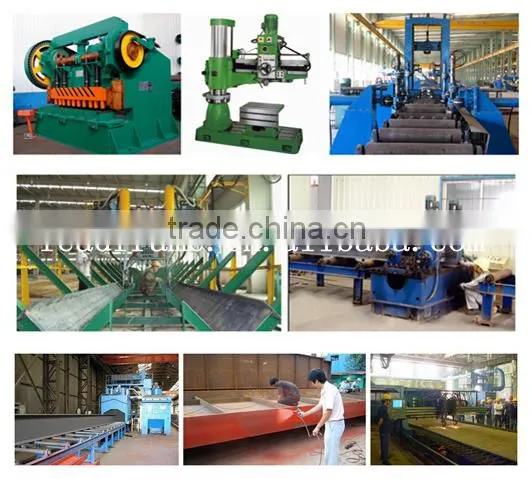 Long span steel shade structure warehouse
