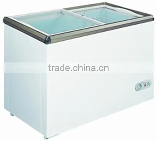 wholesale commercial pharmaceutical display popsicle horizontal freezer