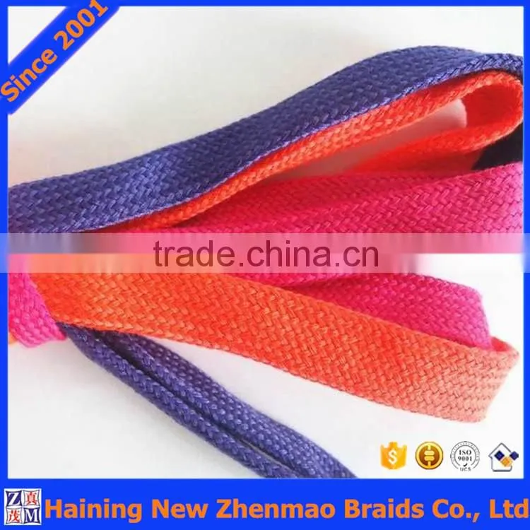 Wholesale 5/8/10mm shoes flat polyester webbing straps