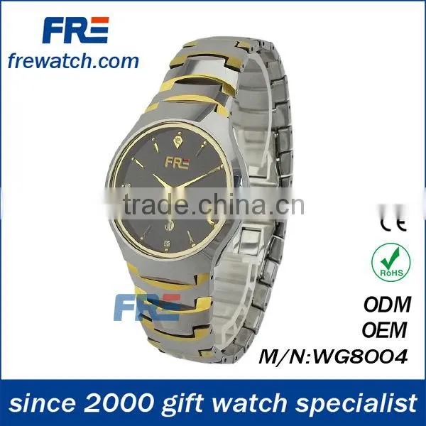 wholesale fashionable stainless steel watch for man and women